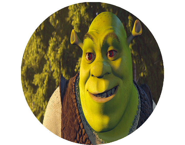 Opłatek na tort Shrek zdjęcie 1
