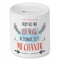 Skarbonka Dla Mechanika Idealny Imieniny Prezent Z Nadrukiem Ze Zdjęciem