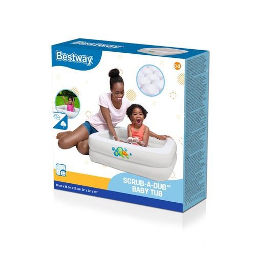 ND24_10587 Dmuchany Brodzik Basen 86 x 86 x 25 cm na Arena.pl