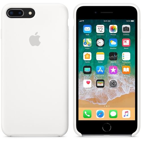 Apple iPhone 8 Plus / 7 Plus Silicone Case - White na Arena.pl