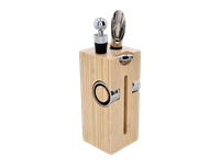 Zestaw do Wina w Formie Pudełka Drewnianego Wypełnionego Akcesoriami