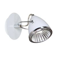 Oliver Kinkiet incl. 1xGU10 LED 5,5W Biały/Chrom