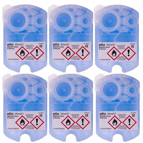 Oryginalne wkłady BRAUN CCR 5+1 Płyn czyszczący wkłady do golarki na Arena.pl