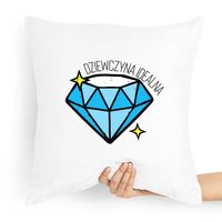 Poduszka Dla Dziewczyny Dziewczyna Idealna Z Nadrukiem Ze Zdjęciem