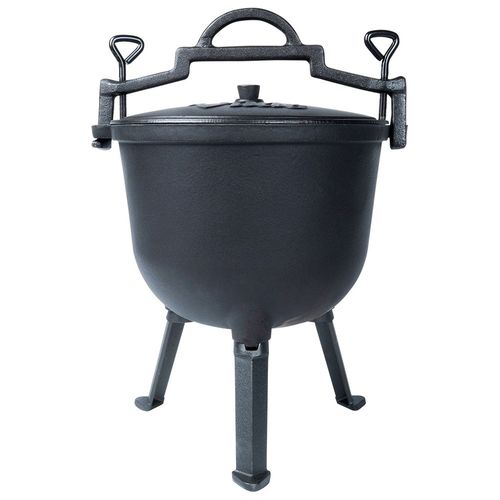 Kociołek Żeliwny Emaliowany Garnek Myśliwski Węgierski Pieczonki Ognisko 10 na Arena.pl