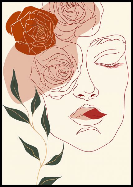 Plakat 59,4x84,1cm Beż i Twarz zdjęcie 2
