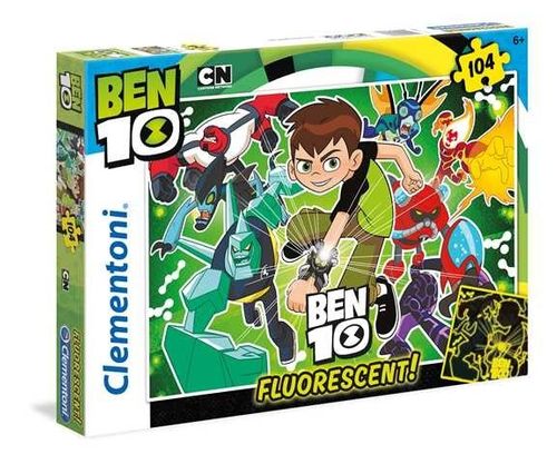 Clementoni 104 elementy Super Kolor fluorescencyjne Ben 10 na Arena.pl