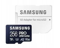 KARTA PAMIĘCI SAMSUNG PRO ULTIMATE microSDXC 256GB + ADAPTER