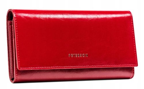 PETERSON pojemny portfel skórzany damski bigiel na Arena.pl