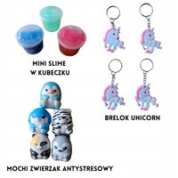 MIX ZABAWEK DLA DZIECI NA KAŻDĄ OKAZJĘ 20 SZT NA URODZINY DZIEŃ DZIECKA DRO