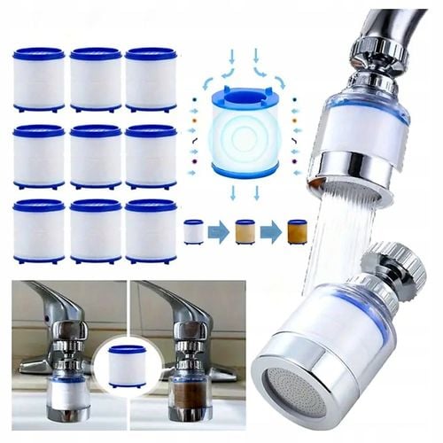 Filtr Do Wody Na Kran Obrotowy Usuwa Zanieczyszczenia i Metale + 10 na Arena.pl