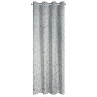 Zasłona zaciemniająca welwetowa na przelotkach KORNELIA 140X250 szara