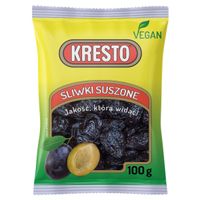 Rodzynki KRESTO 100g Śliwki suszone