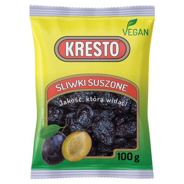 Rodzynki KRESTO 100g Śliwki suszone zdjęcie 1