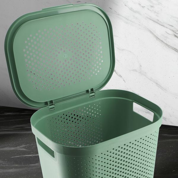 Curver Kosz Na Pranie Bieliznę Pojemnik Eko 60L zdjęcie 6