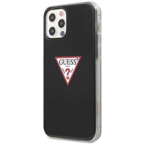 Etui Guess do iPhone 12, iPhone 12 Pro, Czarny na Arena.pl