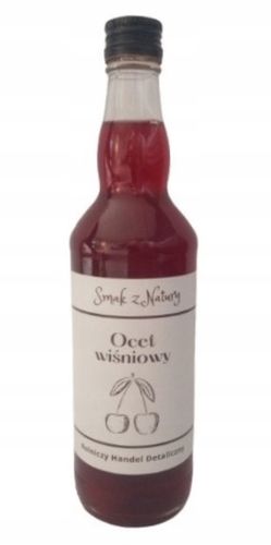 Ocet wiśniowy 500 ml z matką octową od rolnika - mała manufaktura na Arena.pl