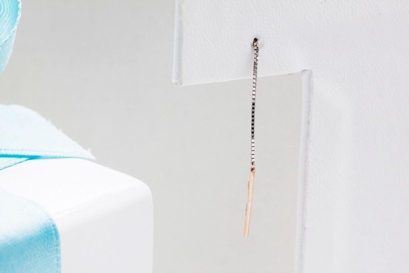 Emaga Złote kolczyki KRD2007 - Diament zdjęcie 11