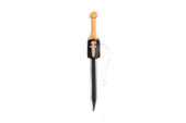 Miecz Gladius Rudis i Pendant | Drewno Skóra | 65 cm | Rzymski Gladiator
