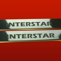 Listwa progowa NISSAN INTERSTAR Stal nierdzewna 304 połysk 2szt