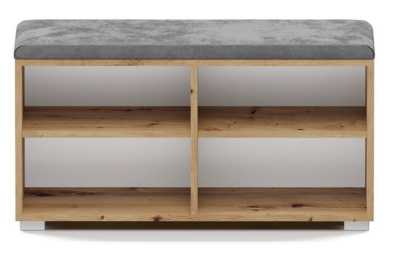 SZAFKA NA BUTY SIEDZISKO OPAL 4P DĄB ARTISAN zdjęcie 3