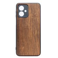 drewniane etui bewood do motorola g54 5g imbuia