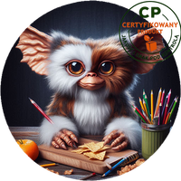 Opłatek na tort Gizmo - Gremliny