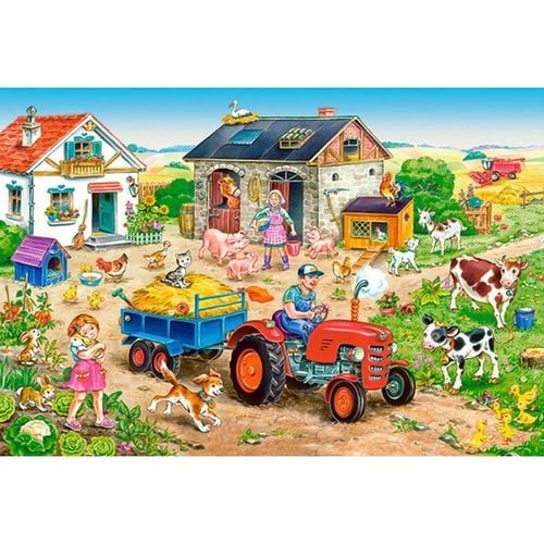 Puzzle 40 el.maxi life on farm na Arena.pl