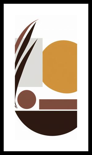 Plakat 50x100cm Stylizacja Roślin na Arena.pl