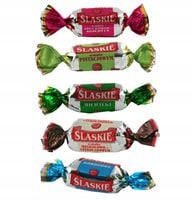 Cukierki w czekoladzie mix mieszanka Śląskie 5 smaków 1kg 1000g Wolność