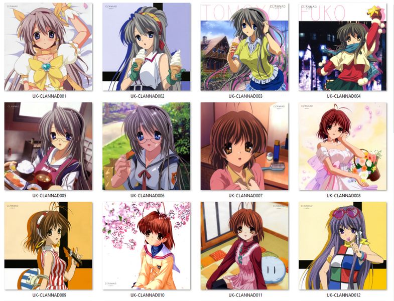 Poduszka kwadratowa Clannad DO WYBORU zdjęcie 2