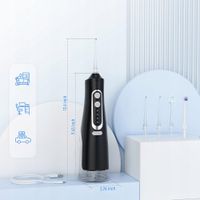 IRYGATOR DO ZĘBÓW ELEKTRYCZNY BEZPRZEWODOWY Z 4 DYSZA I TRYBAMI CZYSZCZENIA
