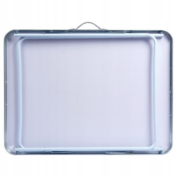 Meble TURYSTYCZNE ogrodowe kempingowe balkonowe stół + 4x krzesła składane zdjęcie 15