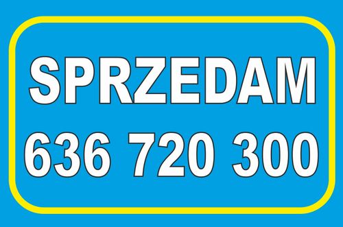 Tablica Szyld SPRZEDAM DOM DO WYNAJĘCIA 60x40cm na Arena.pl