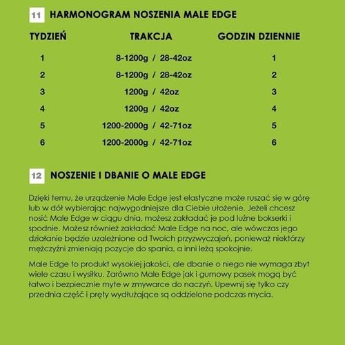 System powiększania penisa MaleEdge Extra na Arena.pl