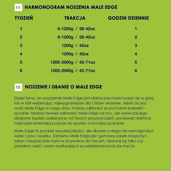System powiększania penisa MaleEdge Extra zdjęcie 4
