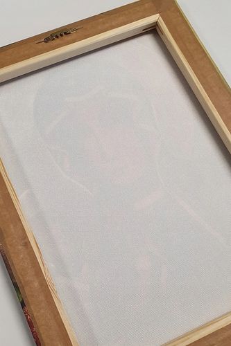 OBRAZ NA PŁÓTNIE JEZU UFAM TOBIE JEZUS MIŁOSIERNY KOMUNIA 30x40cm na Arena.pl