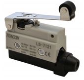 Wyłącznik krańcowy z dźwignią ze sprężyną i rolką TRACON