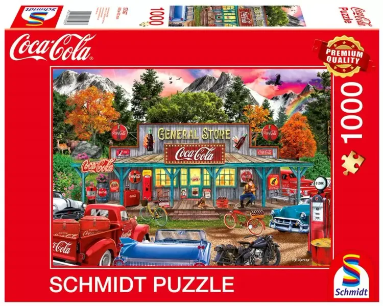 Puzzle 1000 Coca-Cola Sklep zdjęcie 1