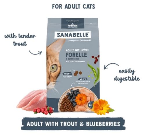 Sanabelle Adult Forelle - Z Pstrągiem 400G na Arena.pl