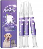 "3Pcs Pet Oral Restoration Whitening Gel, Pet Teeth Care Gel Cleaner Teeth"