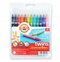 FLAMASTRY DWUSTRONNE 771023/AB 12 KOL 6123