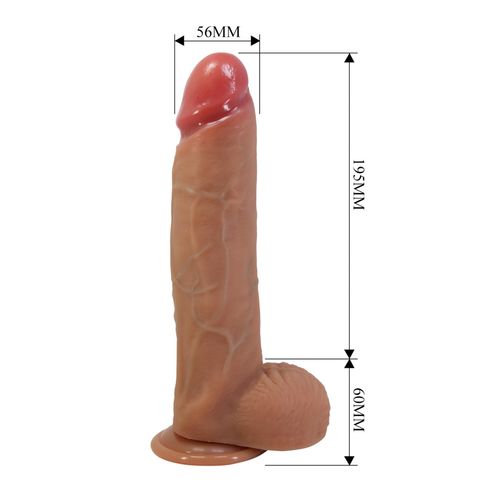 Pretty Love Mendel 10" Super Soft Liquid Silicone Dildo na Arena.pl