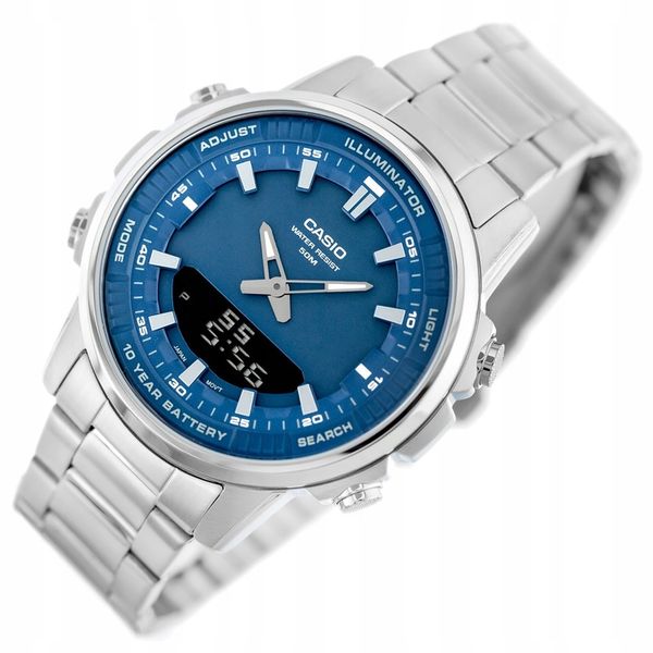 ZEGAREK MĘSKI CASIO AMW-880D-2A1 + BOX +GRAWER zdjęcie 9