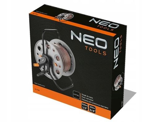 Stojak Bęben Metalowy na Wąż Ogrodowy do 100m Wózek Zwijak NEO TOOLS na Arena.pl