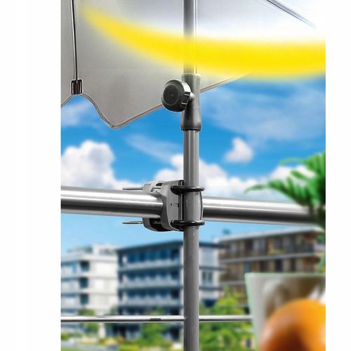 Uchwyt na FLAGĘ Parasol Balkonowy do Poręczy na Balustradę BEZ WIERCENIA na Arena.pl