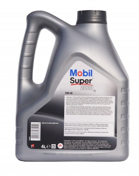 MOBIL SUPER 2000 X1 10W40 4L zdjęcie 12