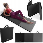 MATERAC GIMNASTYCZNY MATA DO ĆWICZEŃ SKŁADANA FITNESS JOGA 180X60X5