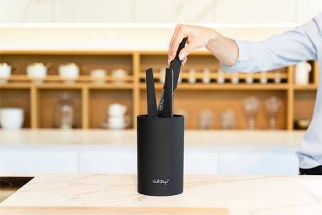 Stojak do noży Nero czarny 35466 zdjęcie 5