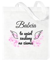 Torba z nadrukiem prezent Dzień Babci różne wzory Babcia